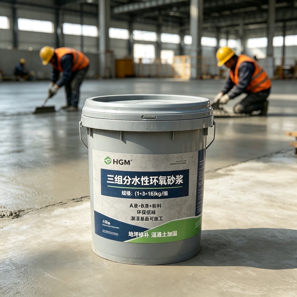 根河三组份水性环氧砂浆